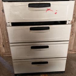 Keter 4-Drawer Plastic Storage Cabinet
