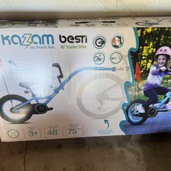 New in Box, Kazam 16” Bike Trailer