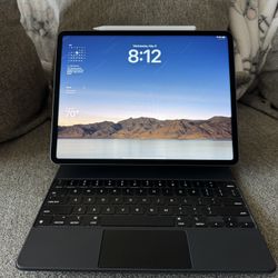 iPad Pro 12.9 Inch + Magic Keyboard + Apple Pencil