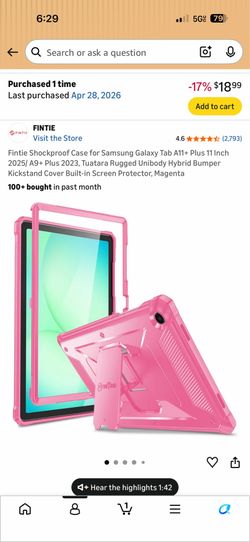 Samsung Galaxy Tab A11+ Plus Case