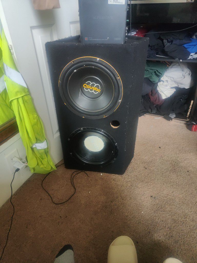 Sound System For Sale $100 Take It Both