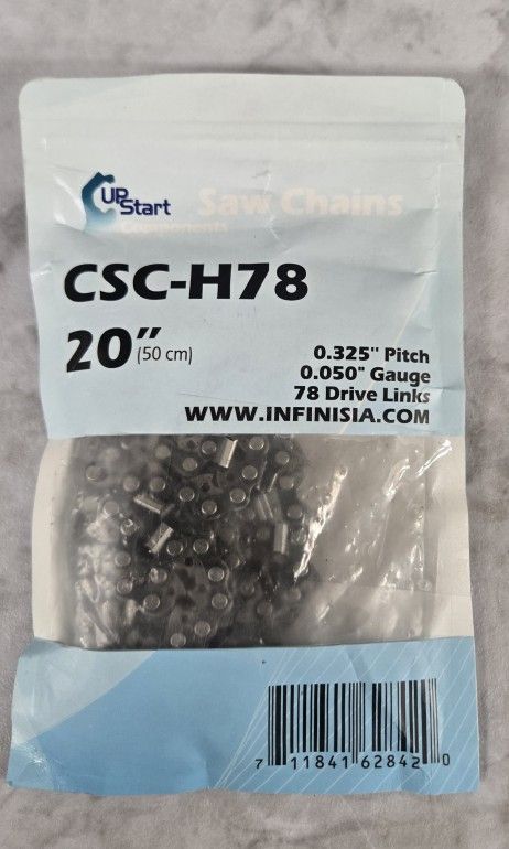 Replacement 20-Inch H78 20BPX Chainsaw Chain for Echo CS 3600, CS 4400, CS 490