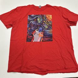 Ren and Stimpy Van Gogh Shirt