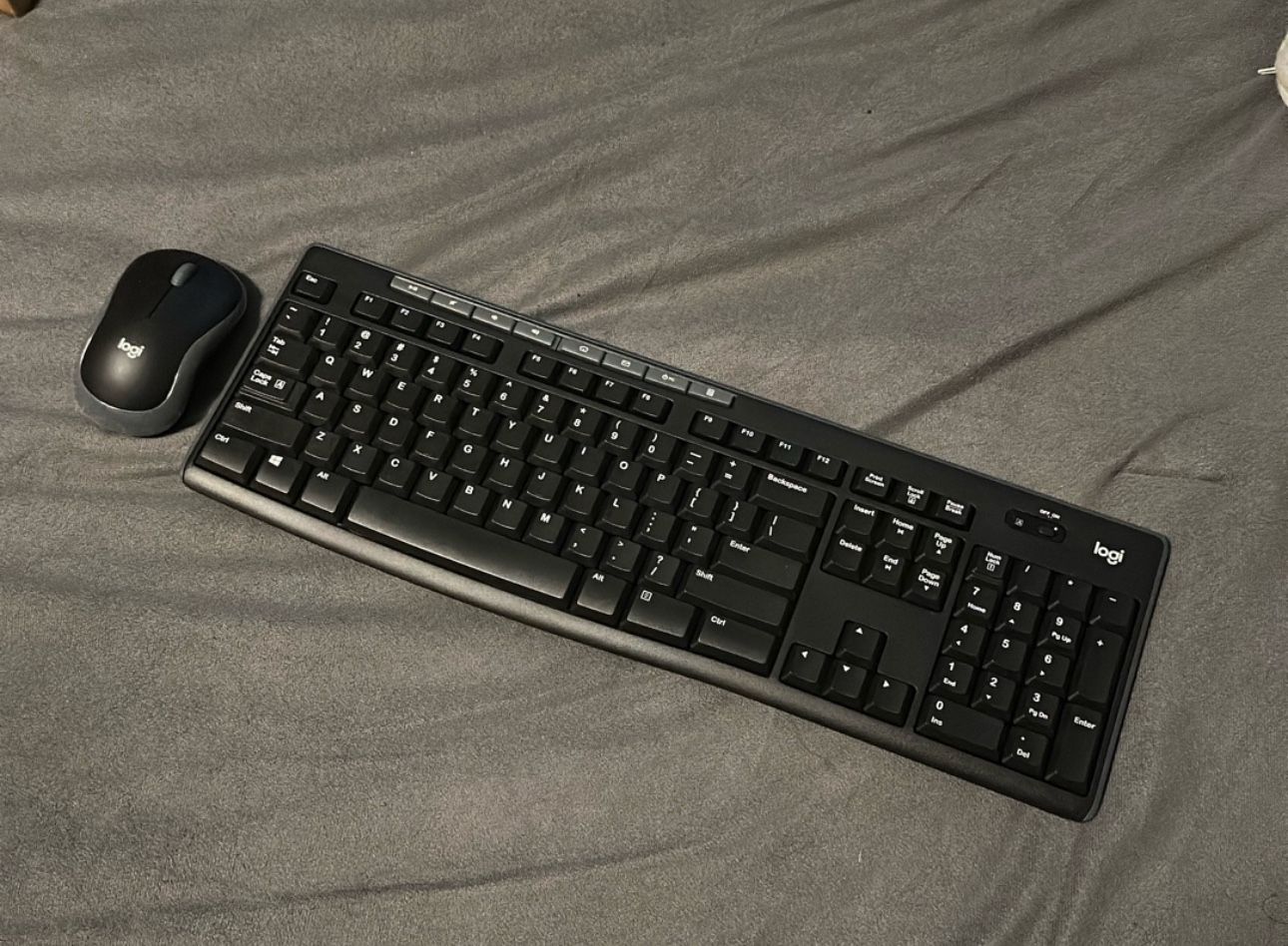 Logitech Wireless Keyboard and Mouse