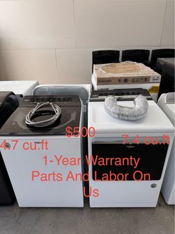washer and dryer Whirlpool