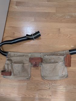 Rooster Leather Adjustable Tool Belt
