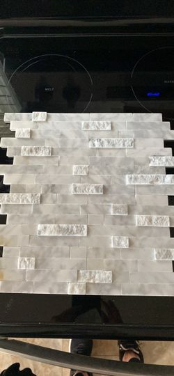 New back splash stone easy to install