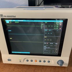 Mindray PM-9000VET Veterinary Monitor | Untested *As Is*