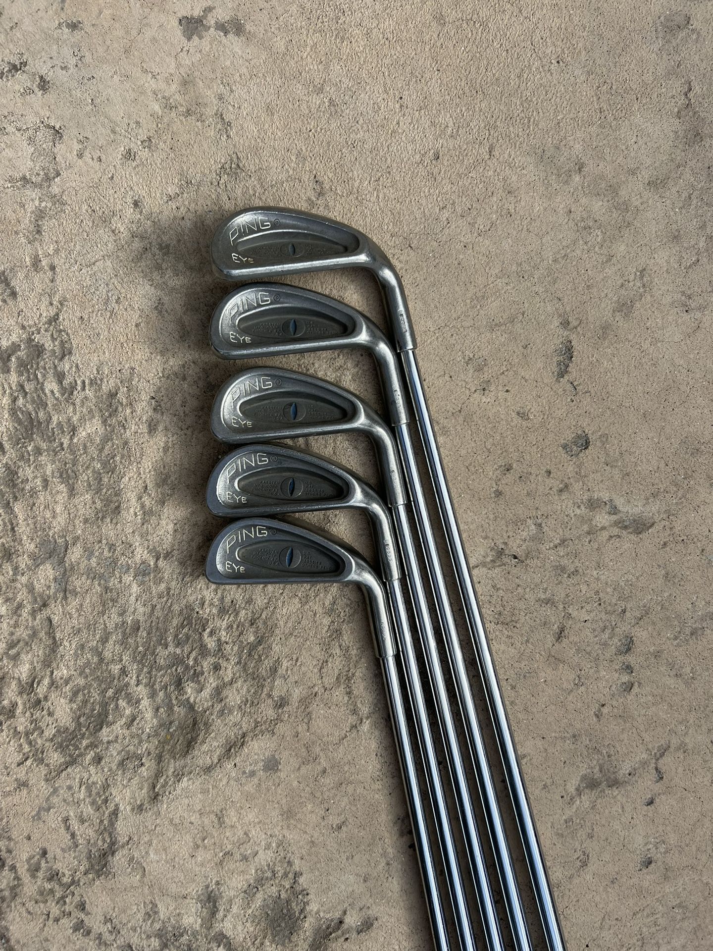 Ping Eye Blue Diamond Irons 9,7,6,5,3