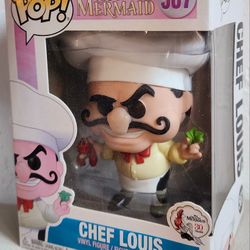Funko Pop Disney Little Mermaid Chef Louis