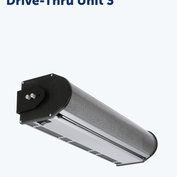 Berner Drive Through Window Air Curtain