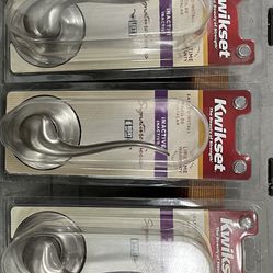 Kwikset Inactive Door Handles
