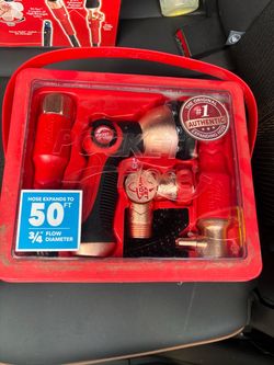 Pocket Hose 50 ft Expanding Garden Hose Set