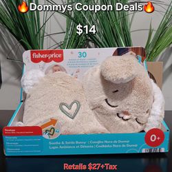 (NEW) Fisher Price Soothe Bunny