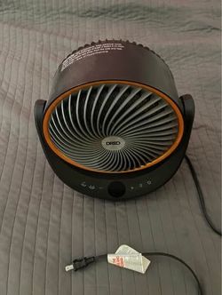 Two pairs of electric cold and a heating fan fan