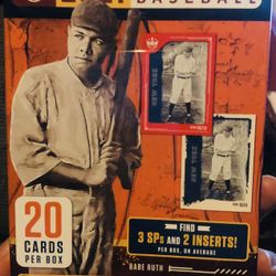 2021 Baseball diamond kings Hanger Box