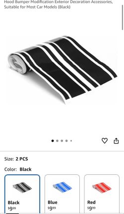 Car Hood Decals – Racing Stripes Body Side Stickers 