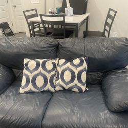 Leather Couch 