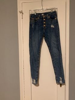 True Religion Girl’s blue jeans