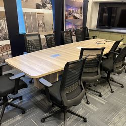 Conference Room Table And Chairs