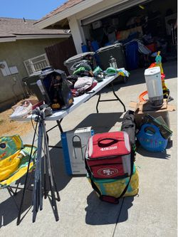 Yard sale today