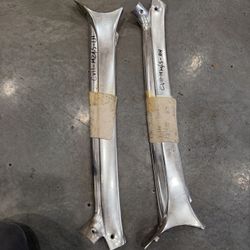 1963 Chevy Impala Interior 1964 A Pillar Trim Molding 2-Door Hardtop Windshield