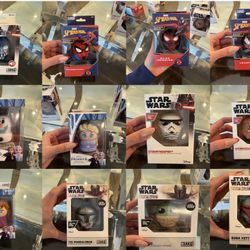 Bitty Boomer Cartoon Bluetooth Speakers New In Box 