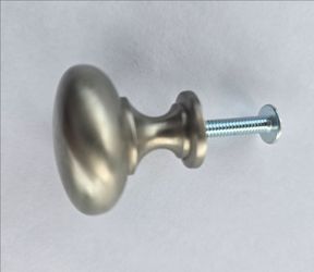 52 Round Satin Nickel Cabinet Knobs