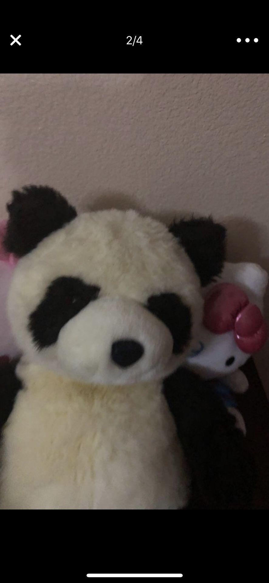 Panda stuffed animal excellent condition