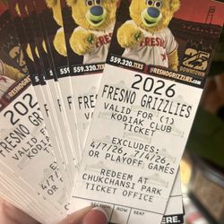 Grizzly Baseball Tickets