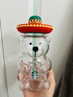 Starbucks Bear Glass