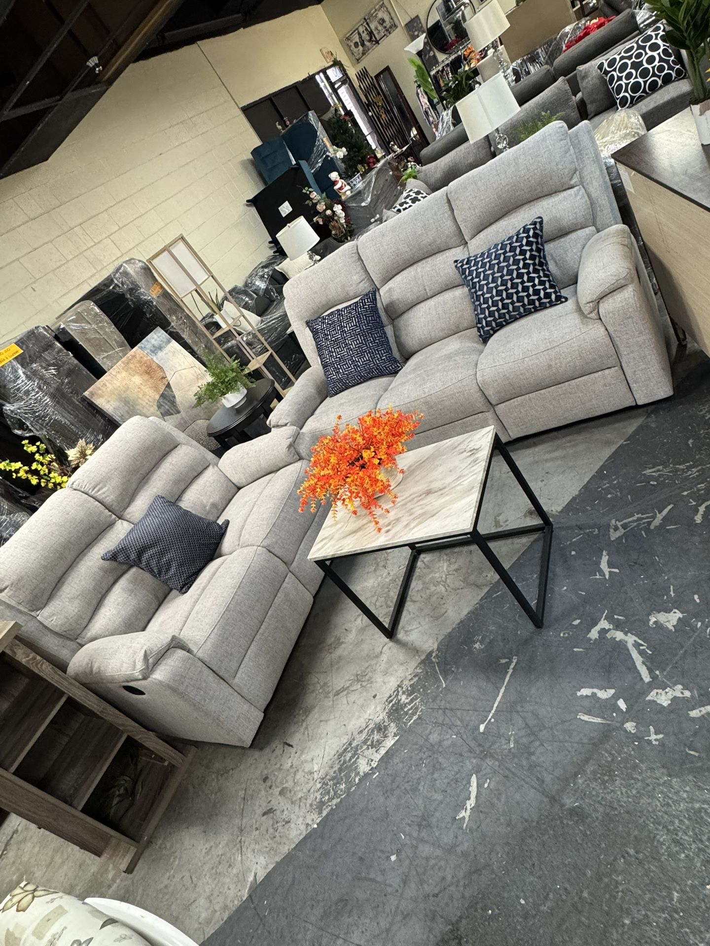 Reclining sofa And Loveseat Set