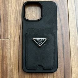 Saffiano iPhone 16 Pro Max Leather Case 