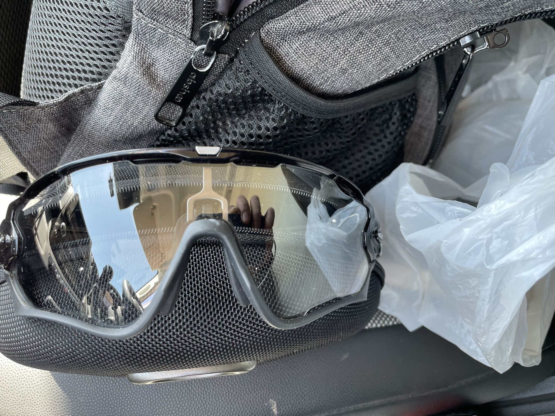 Oakley JawBreaker sunglasses with photochromic lenses