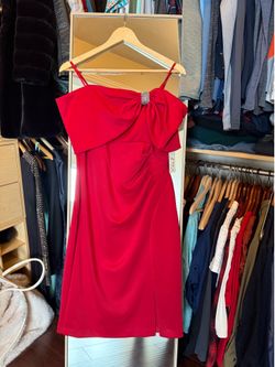 Red dress size 10