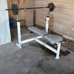 Olympic weight bench