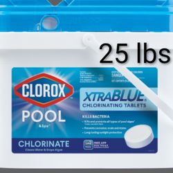 25lbs Chlorine Tablets