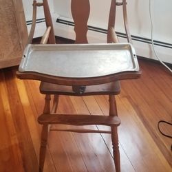 Vintage Baby Highchair 