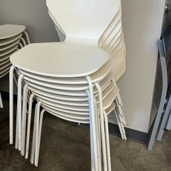 10 Guest Chairs $35 Each Sturdy In Good Conditions 