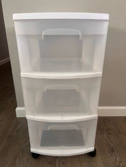 Plastic Storage Dresser