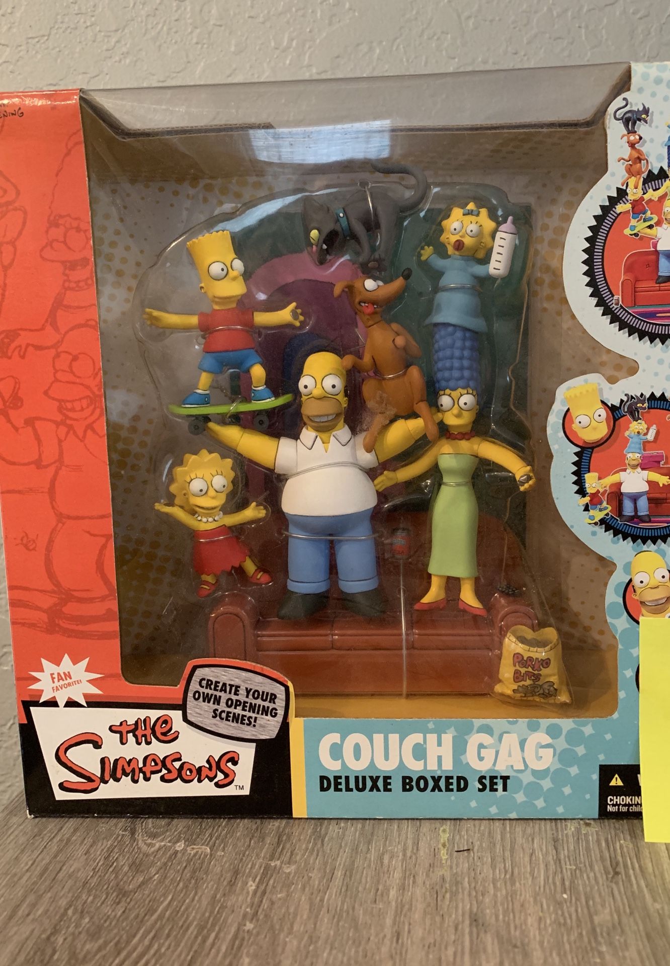 The simpsons mcfarlane toys