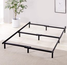 Metal Bed Frame, 7 Inch Support for Box Spring and Mattress Set