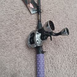 Baitcasting Rod and Reel Setup (New with tags) for Sale in San