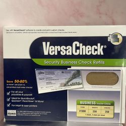 VersaCheck Security And Business Check Refills 