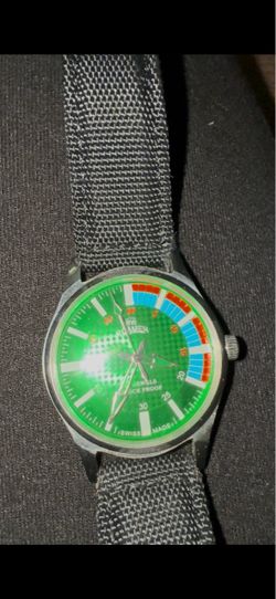 Roamer Popular Swiss 17 Jewel Mechanical Watch – Green Dial