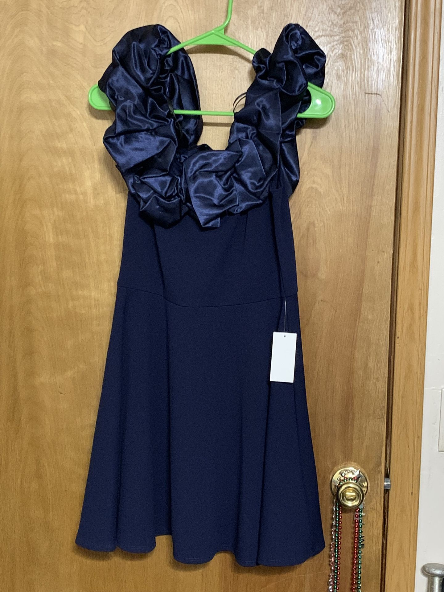 Blue Party Dress