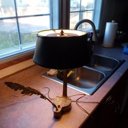 Antique Inkwell Lamp