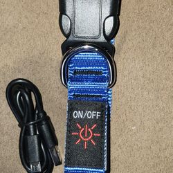 Medium Light Up/ Flashing Dog Collar