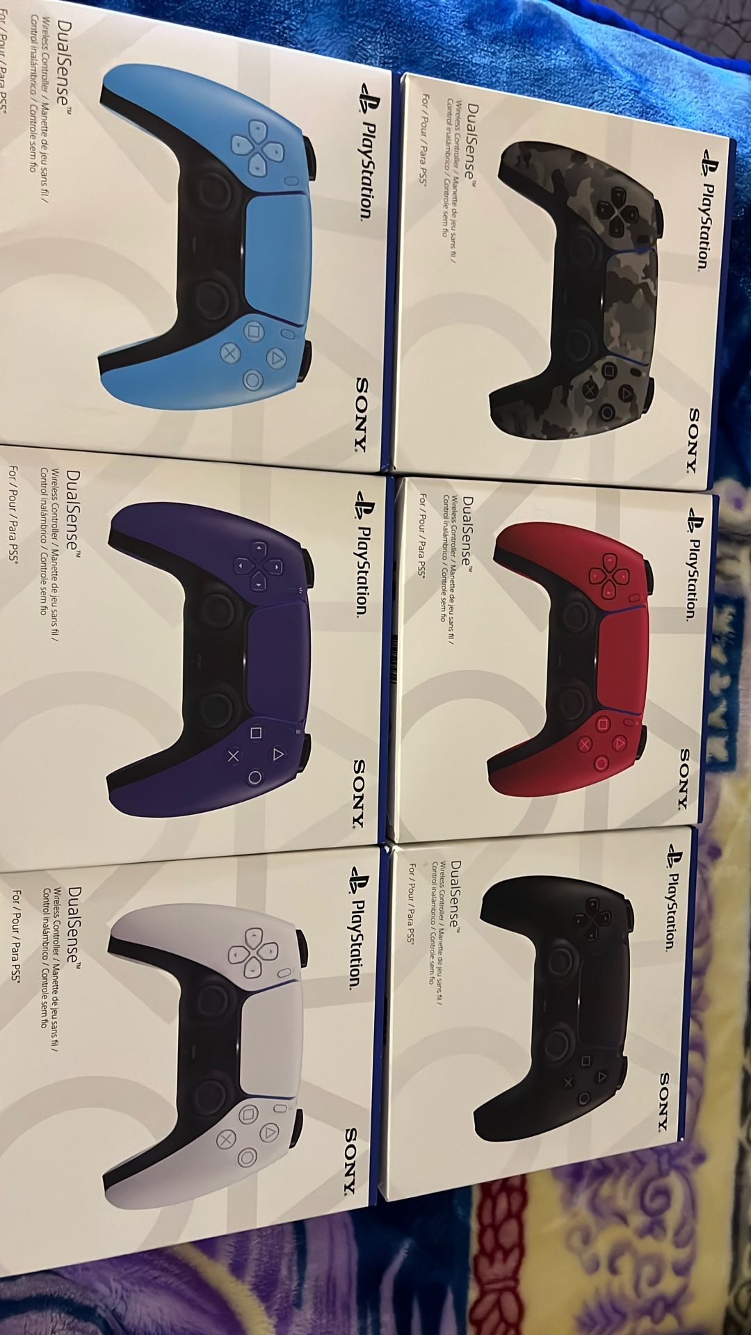 Ps5 Controllers 6 Colors