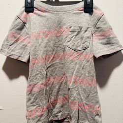 Okie Dokie Grey and Pink Dinosaur Tee Size 3T